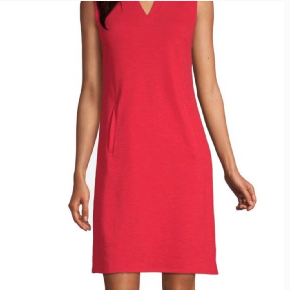 Liz Claiborne Cabaret Red Sleeveless Dress